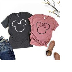 Mickey Disney Shirt, Minnie bow Disney Family Trip, Disney vacation shirt, Disney Trip Shirt, Disneyworld shirt family,