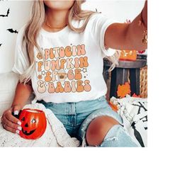 Halloween Labor And Delivery Nurse T-Shirt, L&D Nurse Fall Pumpkins TShirt, Midwife Doula Shirt, Mother Baby Unit Nicu S