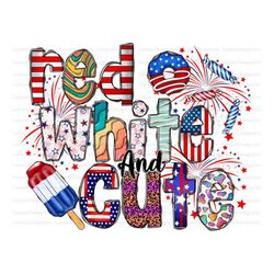 Red White and Cute Png, American Png, Western PNG, Sublimation Designs Downloads,Digital Download, 4th of July png, Inde