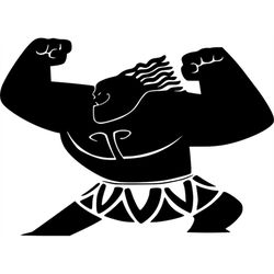 QualityPerfectionUS Digital Download - Moana Chief Tui - PNG, SVG File for Cricut, HTV, Instant Download