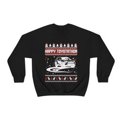 Happy Toyotathon Ugly Sweatshirt, funny Christmas meme gift