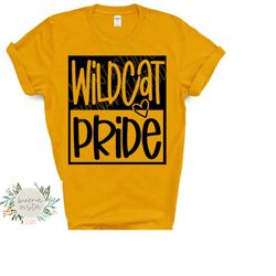 Wildcat Pride Mascot SVG Digital Cut File  PNG