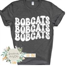 Bobcats Mascot SVG Digital Cut File  PNG
