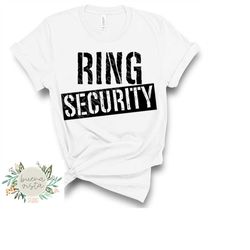 ring security ring bearer png  svg digital cut file