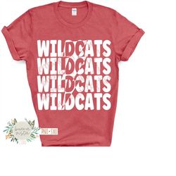 Wildcats Mascot SVG Digital Cut File  PNG