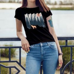 T-shirt Mockup for Women