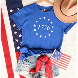 1776 American Shirt, USA Flag Shirt, Patriotic Shirt, American Shirt, 4th Of July Shirt, American Family Shirt, Independ