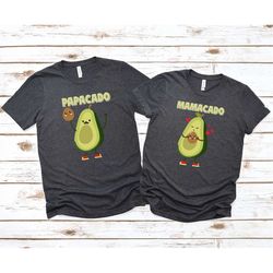 mamacado shirt, baby announcement shirt, baby shower gift, avocado pregnant shirt, avocado couple pregnancy announcement