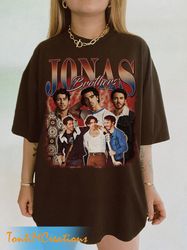 Jonas Brothers Vintage Shirt, Jonas Five Albums One Night Tour Shirt, Jonas Brothers 2023 Tour Shirt, Jonas 90's Tees, J