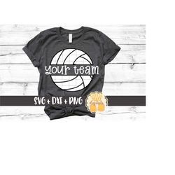 split volleyball monogram svg png dxf cut files, volleyball svg, volleyball team shirt, cute volleyball design, cricut,