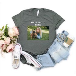 photo shirt, picture shirt, custom shirt with photo, custom photo shirt, custom shirt, custom logo tee, make your own sh