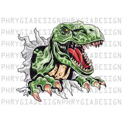 T-Rex Dinosaur, Dinosaur Sublimation Design , T-Rex Png , Dinosaur Png , T-Shirt Design , Dtg Printing , Digital Downloa