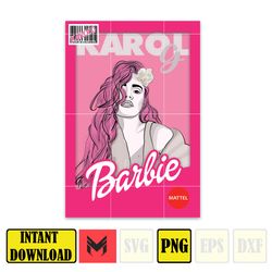 Karol G PNG, Designs Karol G Sublimation PNG ,Designs Karol G Png, Instant Download (2)