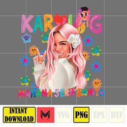 Karol G PNG, Designs Karol G Sublimation PNG ,Designs Karol G Png, Instant Download (3)