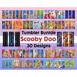 30 Designs Scooby Doo 20oz Tumbler PNG Bundle, Scooby Doo Png, Scooby Doo Tumbler, Scooby Doo 20oz, Tumbler Sublimation,