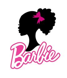 barbie: afro barbie silhouette poster, black barbie, barbie silhouette, barbie doll svg, barbie sticker clipart
