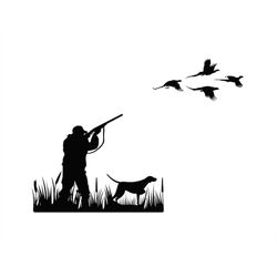 PHEASANT HUNTER SVG, Pheasant Hunter Clipart, Pheasant hunter cut files, Pheasant hunter svg files for Cricut
