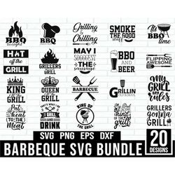 Barbecue SVG Bundle, Funny Barbecue Quotes, Grilling svg, Grill Dad svg, Barbecue Master SVG, Grill Svg, Kitchen svg, Ba