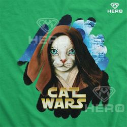 cat wars animal lover tshirt png cat gift idea png digital download file use the force kitten png galaxy animal image fo