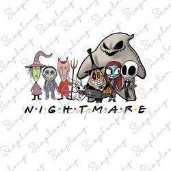 Halloween Png, Nightmare Png, Trick Or Treat, Cartoon Character, Spooky Vibes Png, Halloween Sublimation File, Halloween