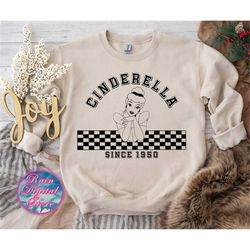 Cinderellaa Checkered Since 1950 Svg, Checkered Cinderellaa Svg Png AI EPS