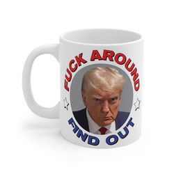 Trump Mugshot Mug - Official Donald Trump Mug 2023 Mugshot Mug