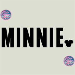 Minniee SVG, Minniee Mouse SVG, Minniee PNG, Minniee Mouse Png, Instant Download, Family Trip Svg, Family Vacation Svg,