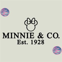 Minniee & Co. Est. 1928 SVG, Minniee Co. Est. 1928 PNG, Family Trip SVG, Family Vacation 2023 Svg, Minniee Co. Est. 1928