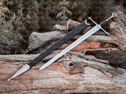 ANDURIL Sword of Strider, Custom Engraved Sword, LOTR Sword, Lord of the Rings King Aragorn Ranger Sword, Strider Knife