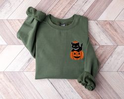 Halloween Chicken Sweatshirt, Funny Spooky Season Sweatshirt, Halloween Gifts, Halloween Farm Life Sweatshirt, Chicken L
