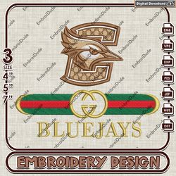 NCAA Creighton Bluejays Gucci Embroidery Design, NCAA Teams Embroidery Files, NCAA Creighton Bluejays Machine Embroidery