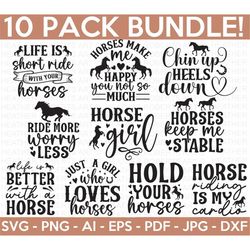 Horse SVG Bundle, Horse SVG, Horse Lover SVG, Horse Quotes svg, Horse Shirt svg, Stable svg, Horse Girl svg, Cricut Cut