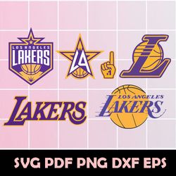 Lakers SVG, Lakers Clipart, Lakers Png, Lakers Eps, Lakers Dxf, Lakers digital scrapbook, Lakers pdf, Lakers art