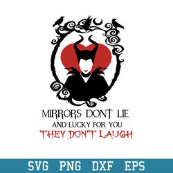 Witches Mirrors Don_t Lie Svg, Halloween Svg, Png Dxf Eps Digital File