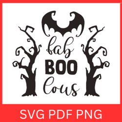 Fab Boo Lous Svg | Halloween Svg | Ghost Svg