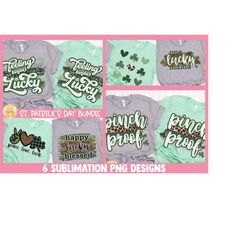 St Patrick's Day PNG, St Paddy's Sublimation Bundle, DTG Design, Lucky Print File, Leopard Cheetah Pattern, Funny St. Pa