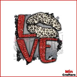 Love Dripping Lips Valentine Png Sublimation, Valentine Png