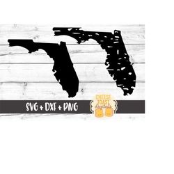 Florida Svg, Grunge State Svg, Florida Silhouette Svg, Vintage, Distressed, Florida State Svg, Cut File, Svg Files, Cric