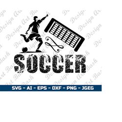 Soccer Ball SVG PNG |  Sports svg | Soccer shirts svg |  Soccer Ball Vector Clipart  | Svg cutting files for circut and