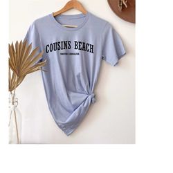 Cousin's Beach T-Shirt, Cousins Beach Tee, North Carolina Shirt, Comfort Colors Tee, Beach Pullover, Beach Coverup, Summ