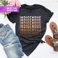 Indigenous Shirt, Indigenous Repeated Word Shirt, Native Sho