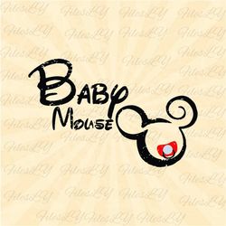 Baby Mouse Svg, Mouse head svg, Baby svg, trip svg, family trip svg, Vinyl Cut File, Svg, Pdf, Jpg, Png, Ai Printable De
