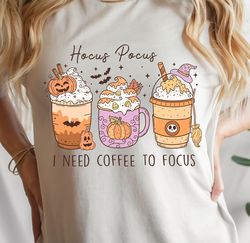 Halloween Coffee Png, Hocus Pocus Png, Fall Coffee Png, Cute