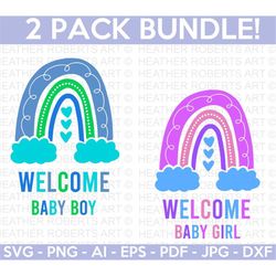 Welcome Baby Boy/Girl SVG, Cute Baby Boy/Girl SVG, Baby Boy/Girl Onesie svg, Gift for Baby Boy/Girl, Onesie, Baby Quotes
