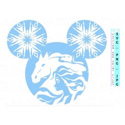 Frozen Elsa and Nook SVG jpg png | Instant Digital Download | Disneyland Birthday T-shirt  SVG | World t-Shirt  Svg | Mi