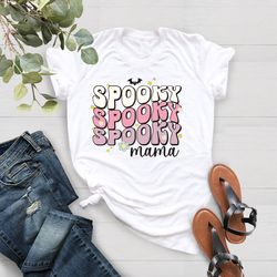 Spooky Mama Shirt, Halloween Shirt, Halloween T Shirt, Hallo