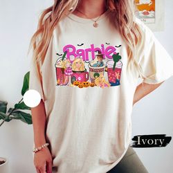 Halloween Barbi Coffee TShirt, Horror Barbi Shirt, Halloween Barbi Ken Movie Tshirt, Come On Let's Go