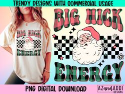 Big nick Santa energy png, retro Santa Claus png, retro Chri