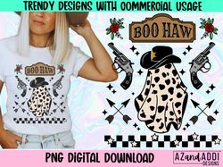 Boo Haw Png, Western ghost png, Cowboy ghost Png, retro west