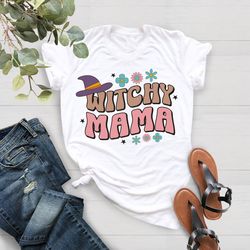 Witch Mom Shirt, Cute Halloween Shirt, Witch Shirts, Hallowe